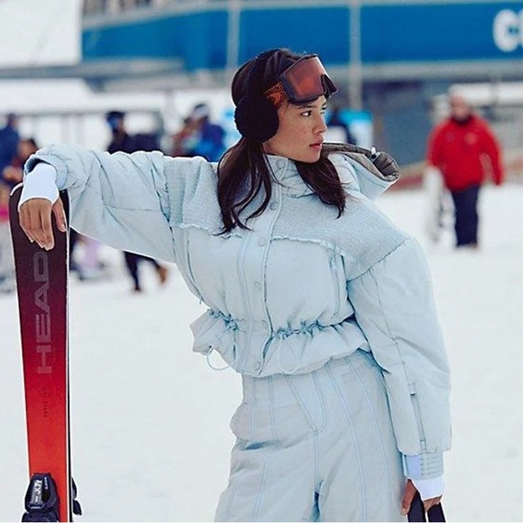 Free People Jackets & Blazers - NWT Free People Sunday Skies Ski Snow Coat Jacket